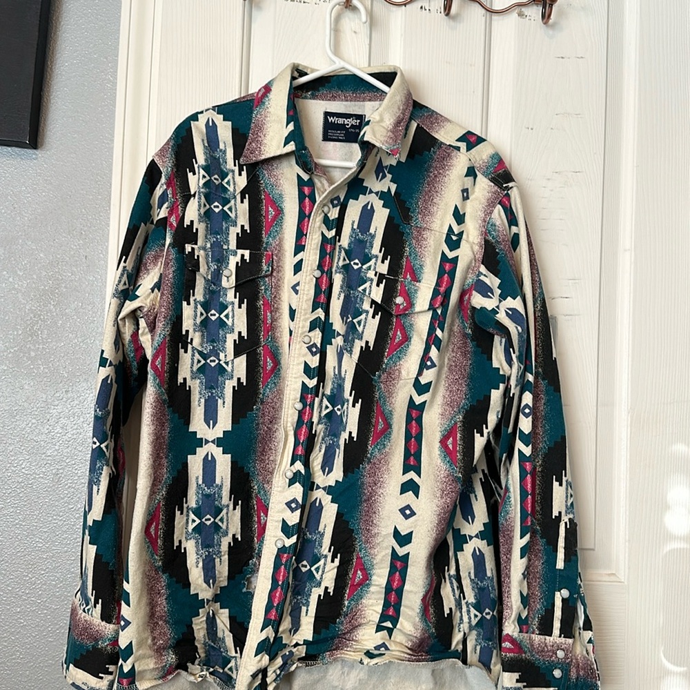 Men’s vintage Wrangler button down